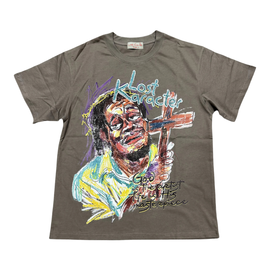 JESUS MASTERPIECE T-SHIRT (Grey)