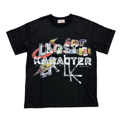 LOST LOGO T SHIRT (Black)
